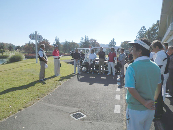 画像: 第２１回東漬協地区対抗ゴルフコンペ開催の様子